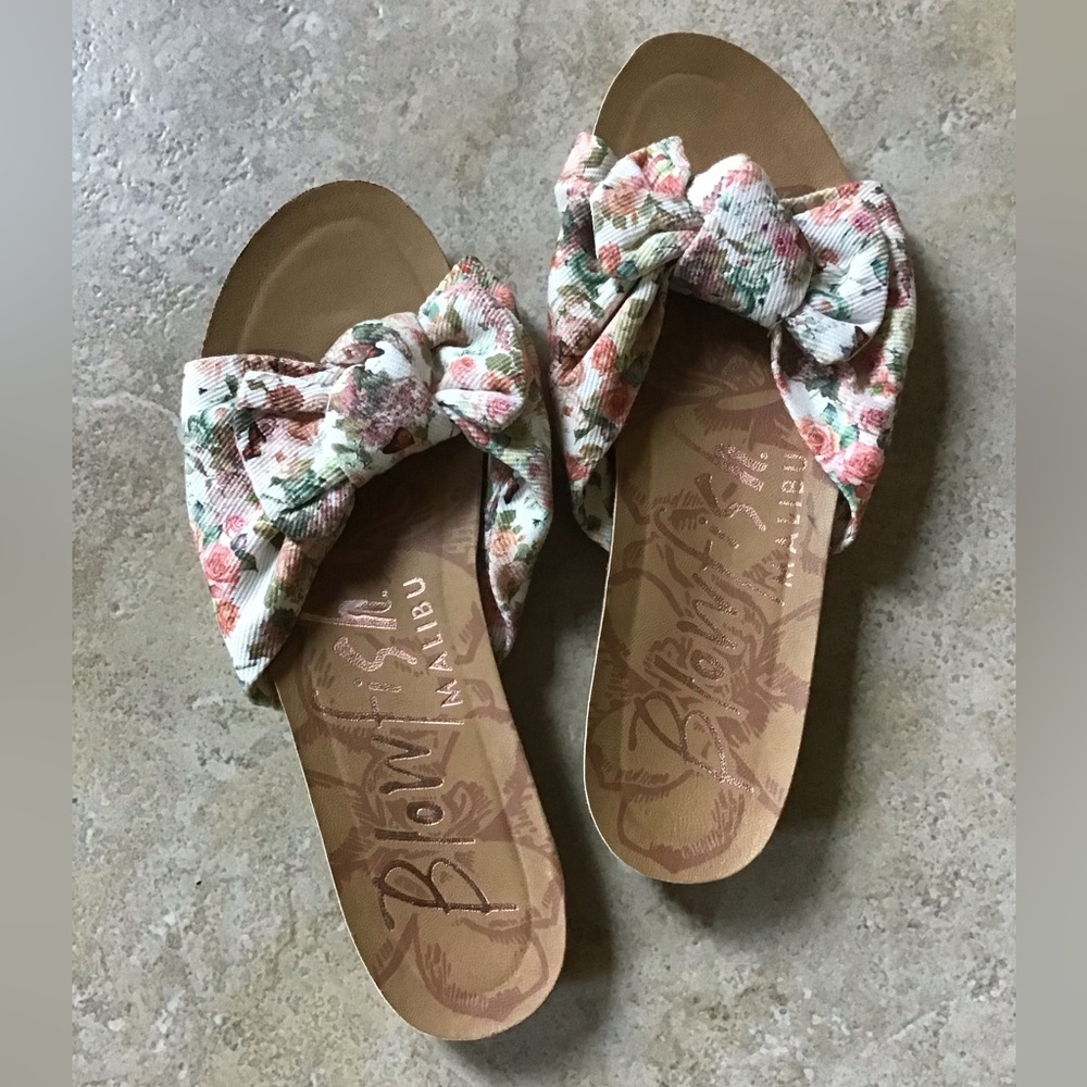 Blowfish Malibu Floral Sandals Women’s 6.5